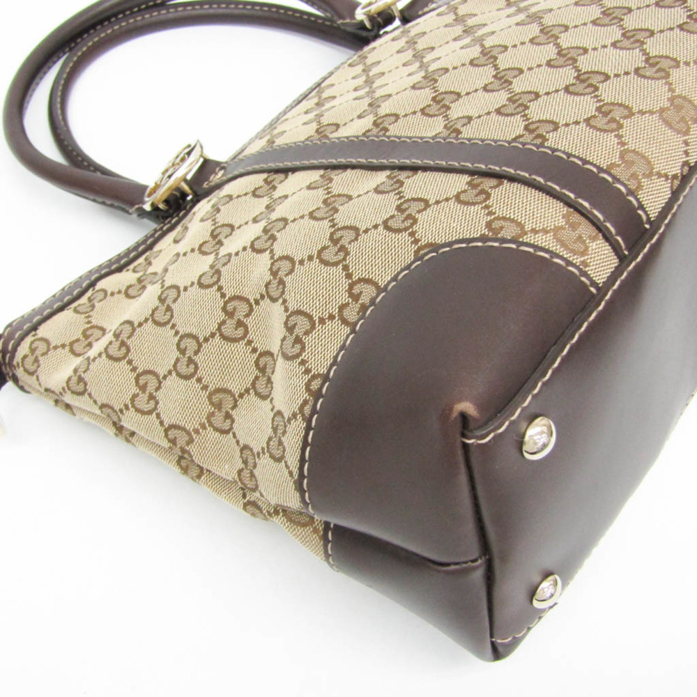 GUCCI Brown Leather Tote Bag - Picture 5 of 16